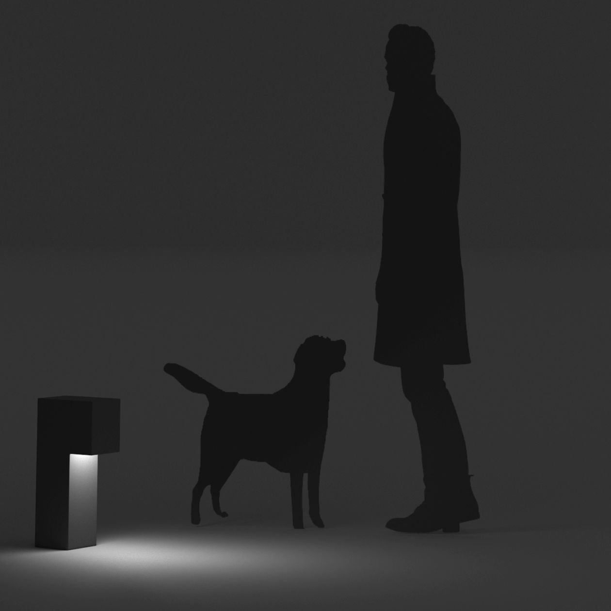 MEDIUM LUMEN by Bravios - Contemporary, designer exterior path light in high durability colors