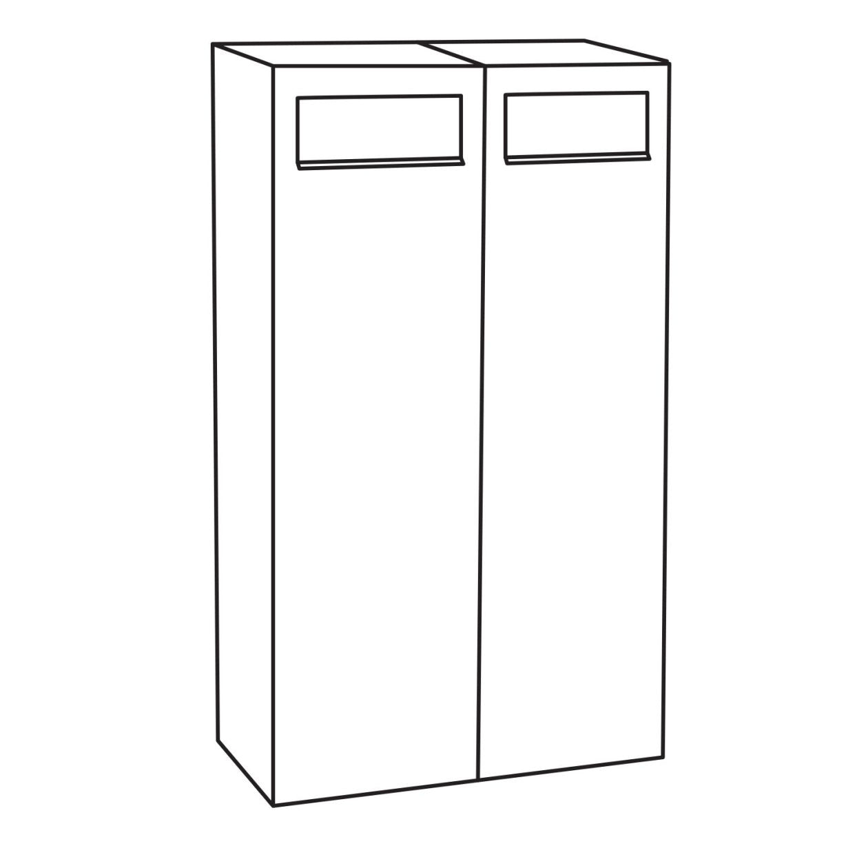 MONOLITH by Hart - Standalone Commercial / Residential Mailbox (Single Unit)