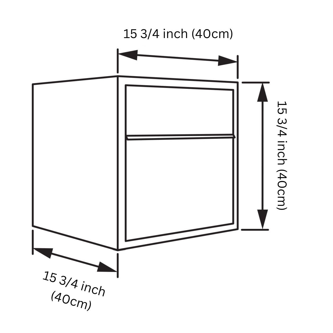 BURG 2 Standalone - Post-mounted multi-unit locking mailbox in black
