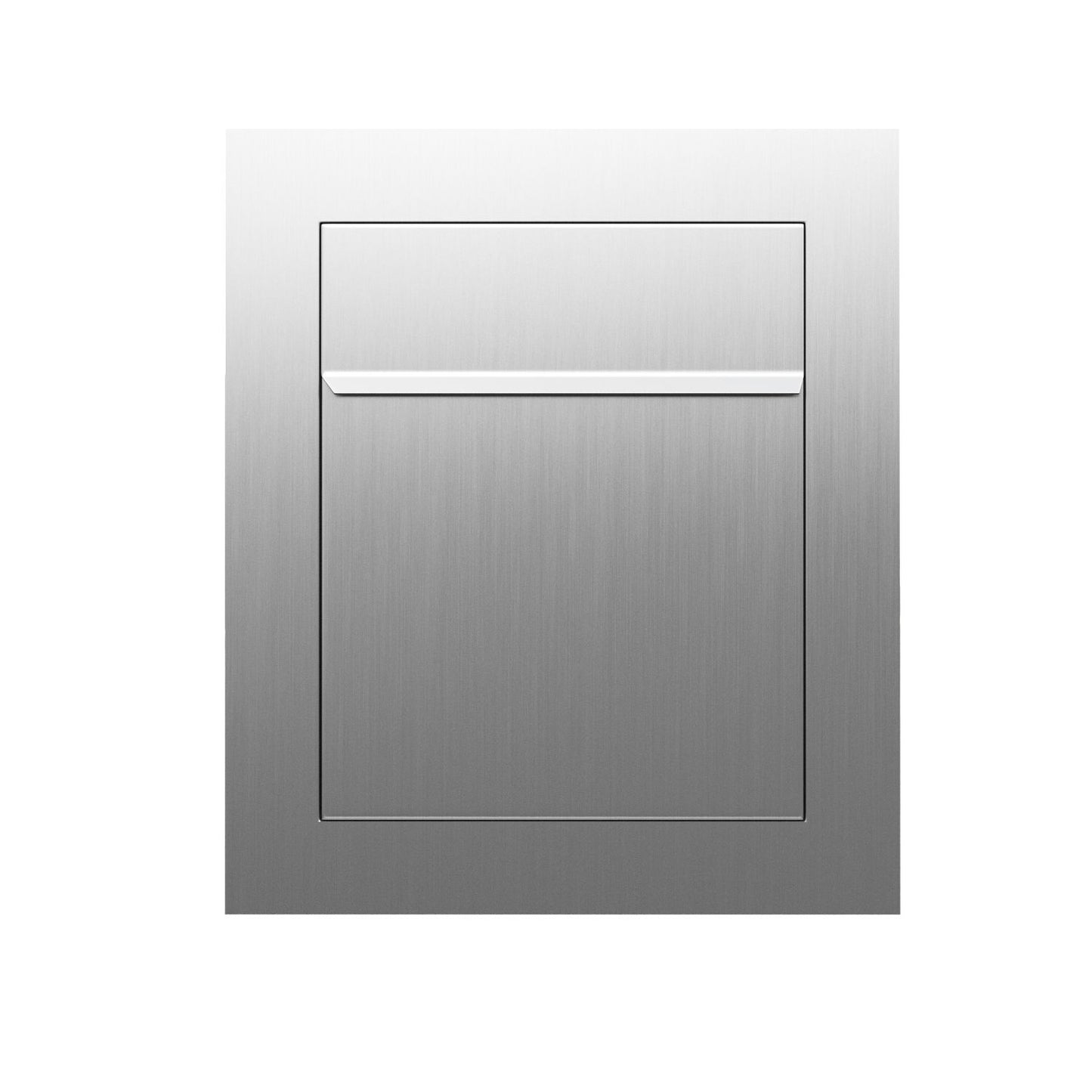 PROFILE 1 Built-in - Embedded or column locking stainless steel mailbox