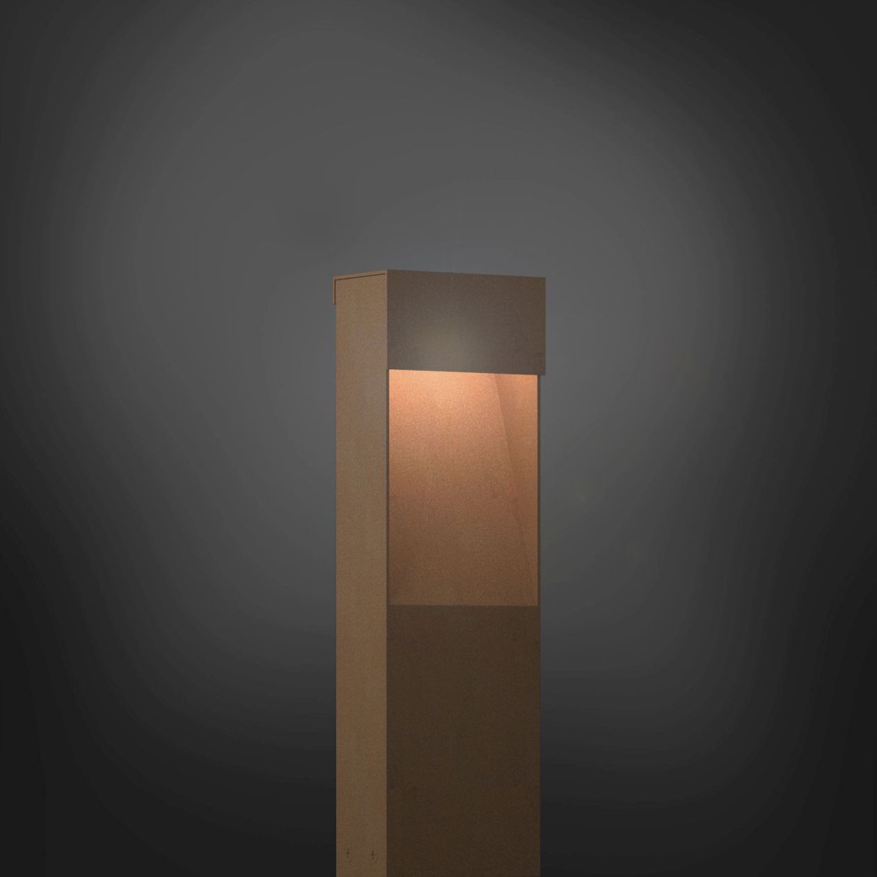 NANO BLOC by Bravios - Contemporary, designer exterior path light in high durability colors