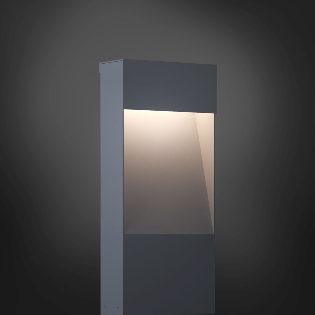 MEDIUM BLOC by Bravios - Contemporary, designer exterior path light in high durability colors