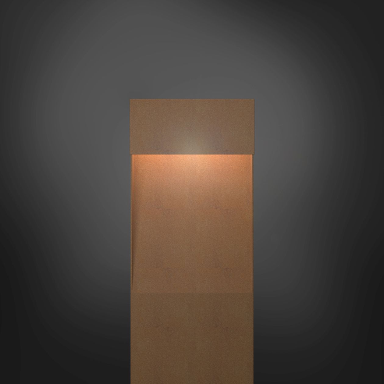 MEDIUM BLOC by Bravios - Contemporary, designer exterior path light in high durability colors