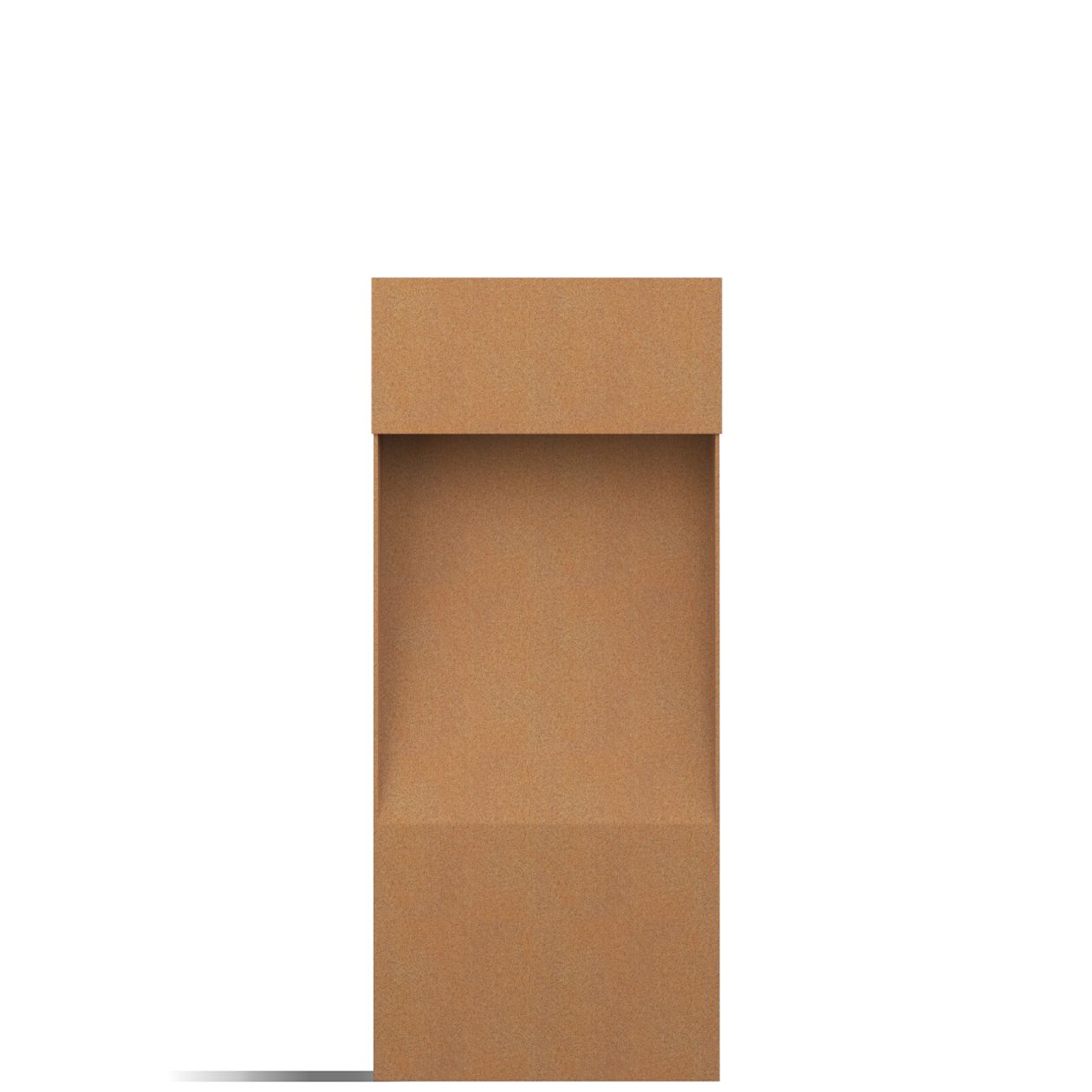 MEDIUM BLOC by Bravios - Contemporary, designer exterior path light in high durability colors