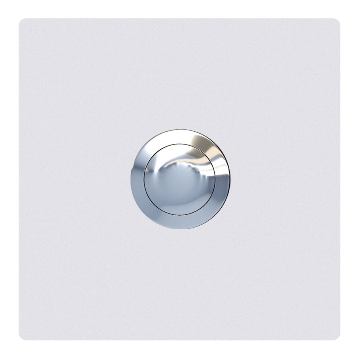 QUADRAT – Contemporary stainless-steel door bell in black, gray, white or brushed stainless steel
