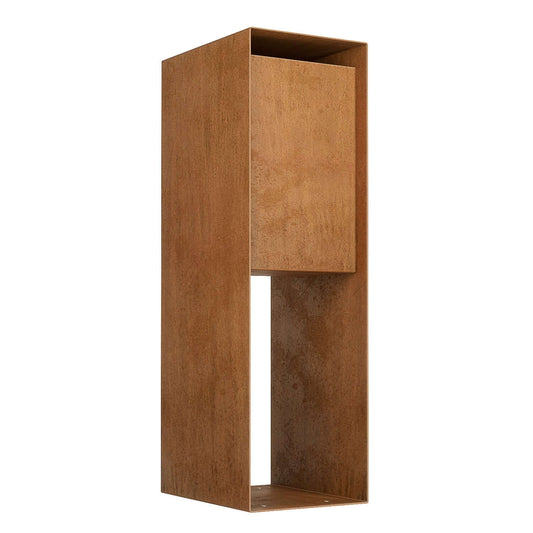 Carta by Geroba - Standalone corten steel mailbox