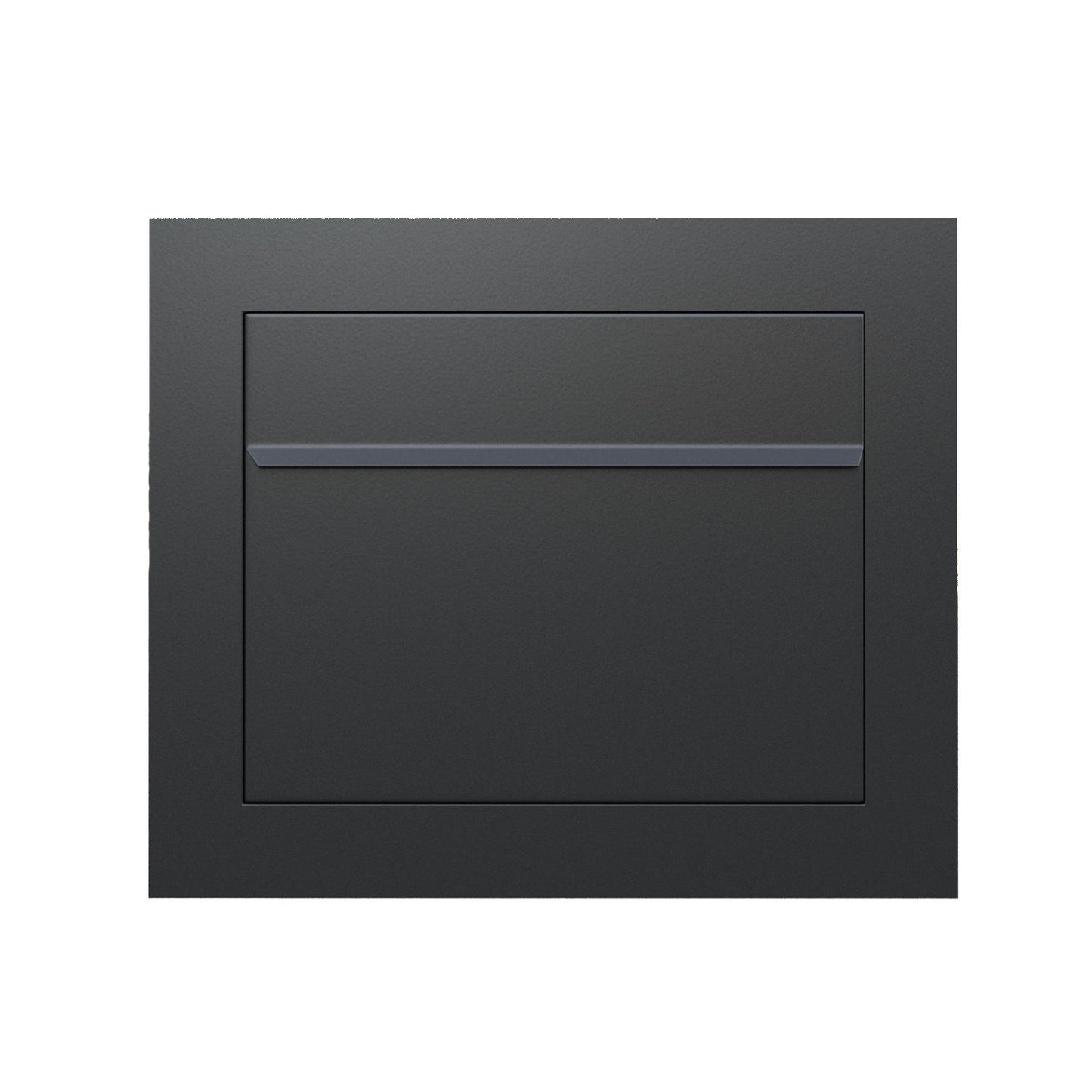 CUBIC 1 Built-in - Embedded or column locking mailbox in black