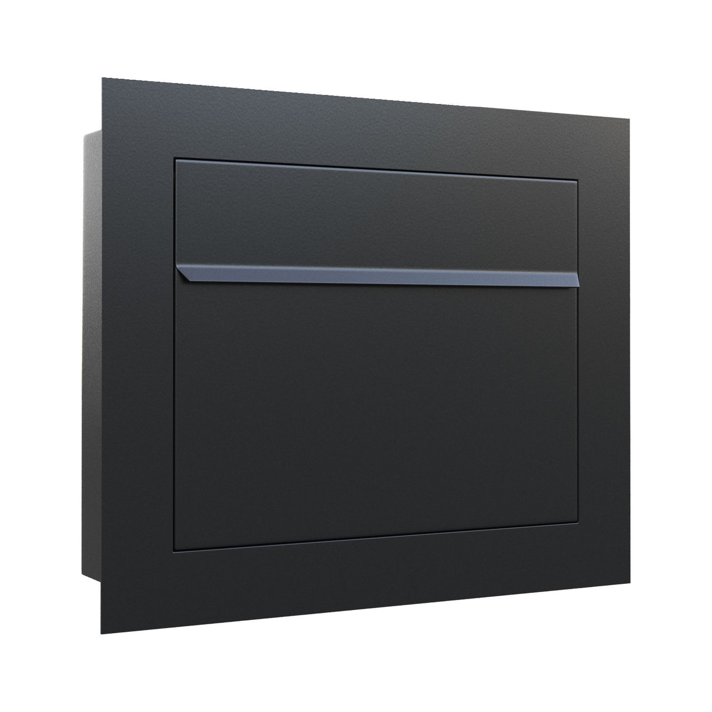 CUBIC 1 Built-in - Embedded or column locking mailbox in black