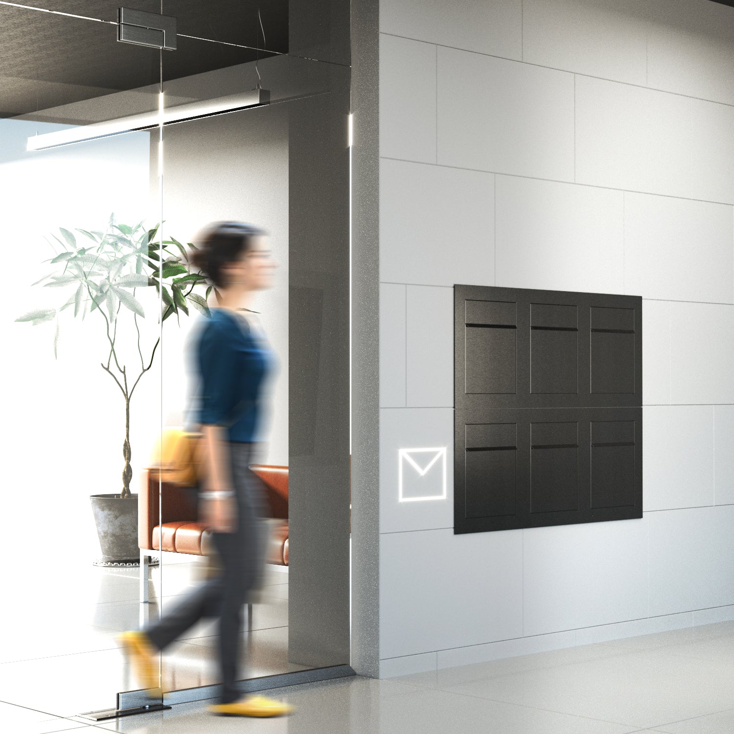 Inbed Mailbox Built-In Mailboxes – Hart